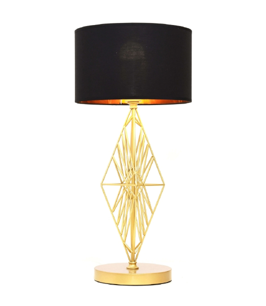 Настольная лампа Lumina Deco Salvari LDT 5533 GD+BK