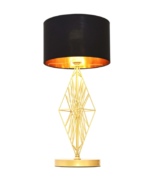 Настольная лампа Lumina Deco Salvari LDT 5533 GD+BK