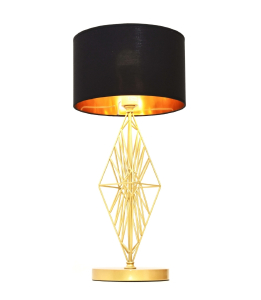 Настольная лампа Lumina Deco Salvari LDT 5533 GD+BK