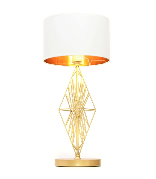 Настольная лампа Lumina Deco Salvari LDT 5533 GD+WT