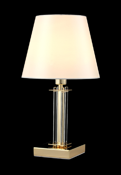 Настольная лампа Crystal Lux Nicolas NICOLAS LG1 GOLD/WHITE