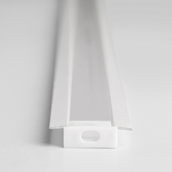 Профиль Elektrostandard LL-2-ALP007 LL-2-ALP007 Встраиваемый алюминиевый профиль белый/белый для LED ленты (под ленту до 11mm)
