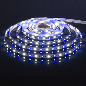 LED лента Elektrostandard Лента светодиодная 60Led 14,4W IP20 RGB 6500K холодный белый (5050+5050 24V 60Led 14,4W IP20 RGBW) a053731