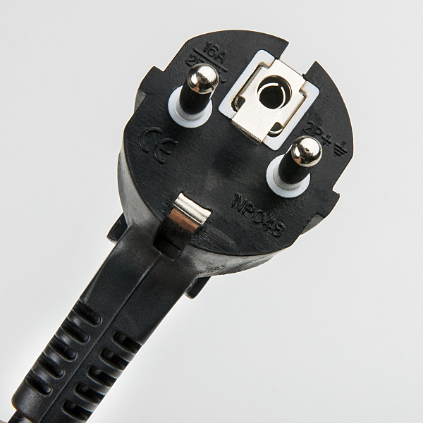 Удлинитель Werkel W6514944/ Розеточный блок 4-х местный + 3 USB черный/шампань рифленый