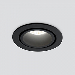 Встраиваемый светильник Elektrostandard 15267/LED 15267/LED 7W 4200K BK/BK черный/черный