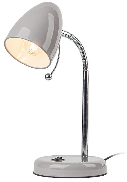Настольная лампа ЭРА N-116 N-116-Е27-40W-GY