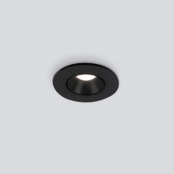 Встраиваемый светильник Elektrostandard Kary 25025/LED 3W 4200K BK черный