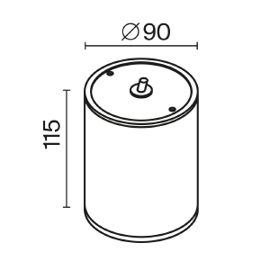 Уличный потолочный светильник Maytoni Bar O306CL-L7GF