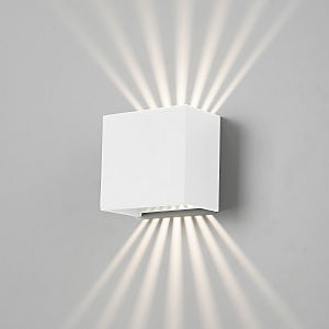 Уличный настенный светильник Elektrostandard Sole Белый (35149/D)