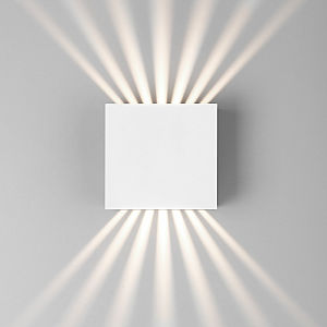 Уличный настенный светильник Elektrostandard Sole Белый (35149/D)
