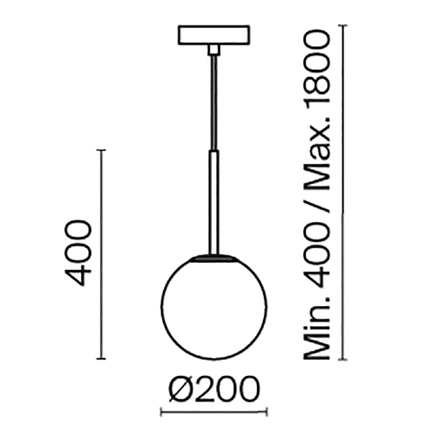 Светильник подвесной Maytoni Basic form MOD321PL-01W1