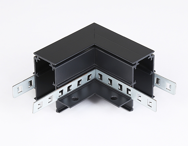 Коннектор угловой для встраиваемого шинопровода Magnetic Ambrella Track System GL3354