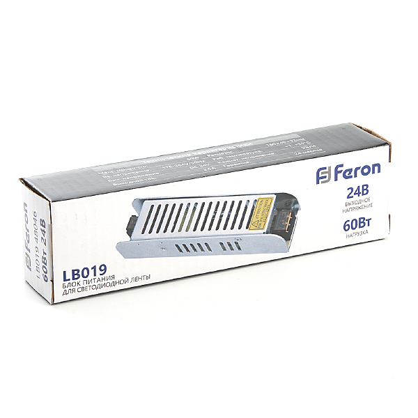 Трансформатор электронный для светодиодной ленты Feron lb019 48046