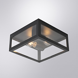 Уличный потолочный светильник Arte Lamp Belfast A4569PF-2BK