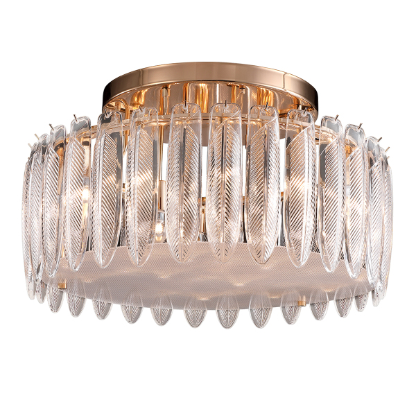 Потолочная люстра Delight Collection Piuma MX22027002-D85 light rose gold