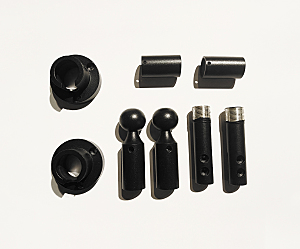 Комплект креплений черный KINK Light SET2216