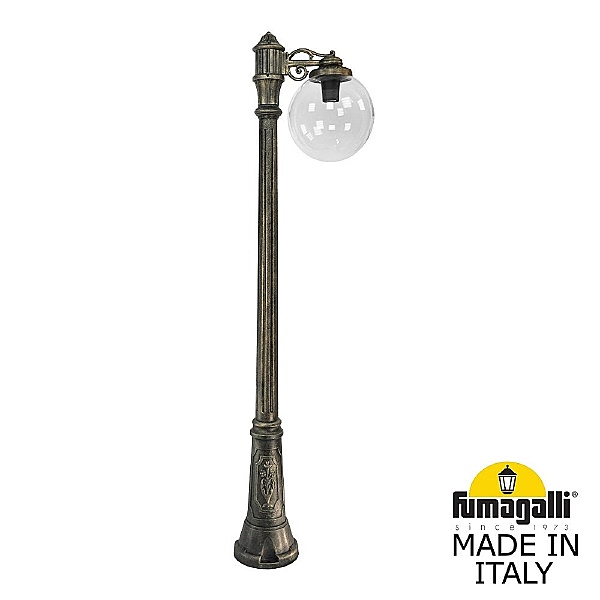 Столб фонарный уличный Fumagalli Globe 300 G30.156.S10.BXF1R