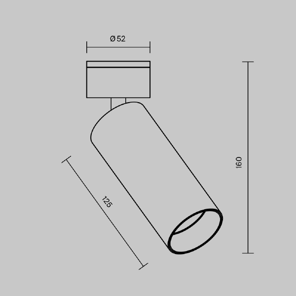 Светильник спот Maytoni FOCUS LED C055CL-L12B4K-W-B