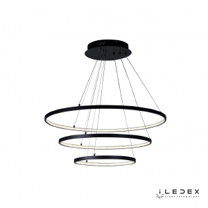 Подвесная люстра ILedex Axis D098-3 (800x600x400) BK