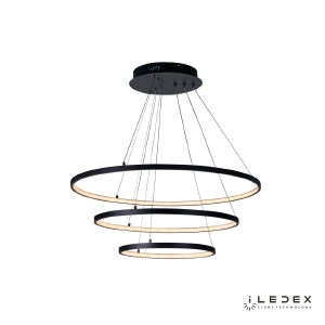 Подвесная люстра ILedex Axis D098-3 (800x600x400) BK