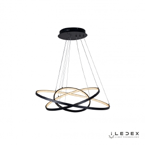 Подвесная люстра ILedex Axis D098-3 (800x600x400) BK