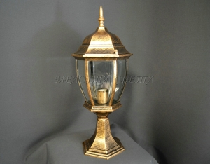 Уличный наземный светильник Мелодия Света P-02-M-1 AB 000022186