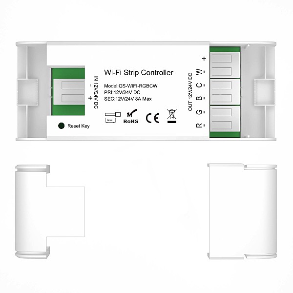 WIFI контроллер RGBCW для светодиодных лент ST Luce Around ST9000.500.01RGBCW