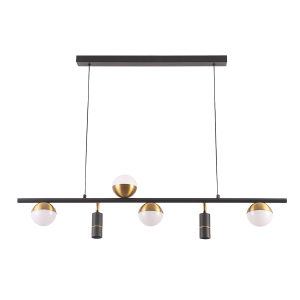 Подвесная люстра Crystal Lux Clt 047 CLT 047C6 L1000 BL-GO
