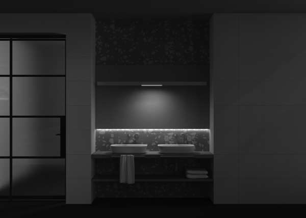 Трековый светильник Maytoni Basis Exility TR030-4-12W3K-WW-DS-W