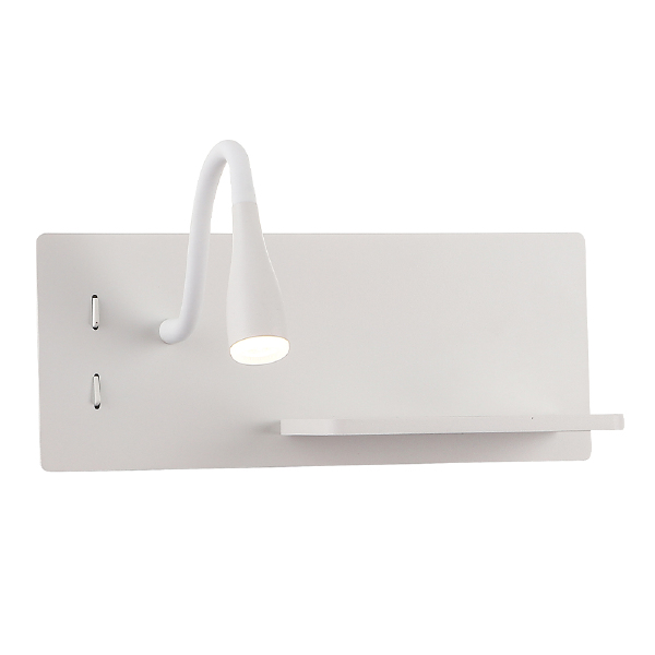 Настенный светильник Crystal Lux Clt 217w CLT 217W Qi+USB WH
