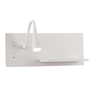 Настенный светильник Crystal Lux Clt 217w CLT 217W Qi+USB WH