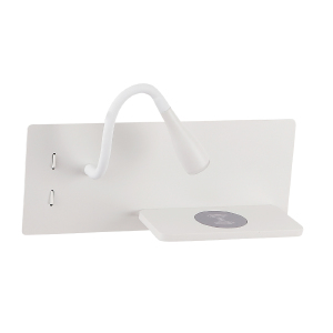 Настенный светильник Crystal Lux Clt 217w CLT 217W Qi+USB WH