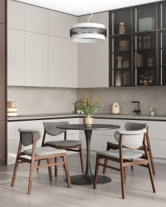 Журнальный стол Stool Group Tulip T004-1-90 black