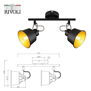 Светильник спот Rivoli Evelyn 7064-702