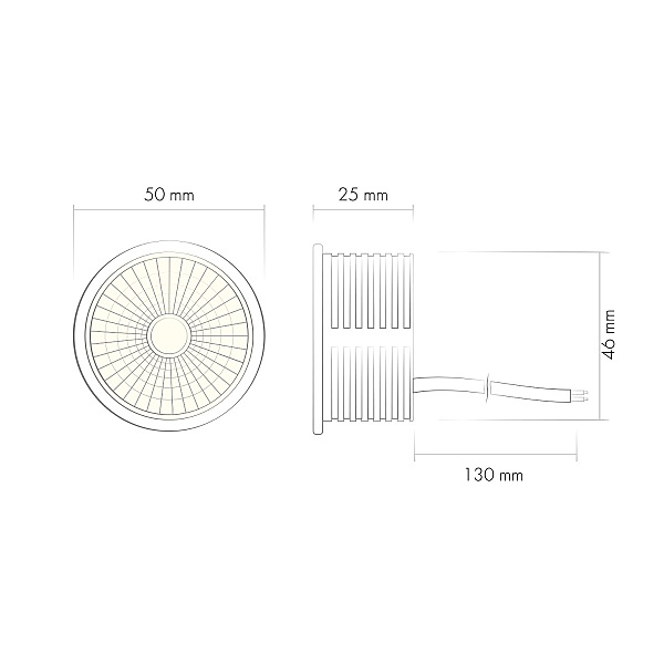 Светодиодный модуль Denkirs Slim LED DK3000-8W dim