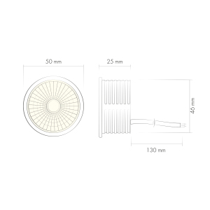 Светодиодный модуль Denkirs Slim LED DK3000-8W dim