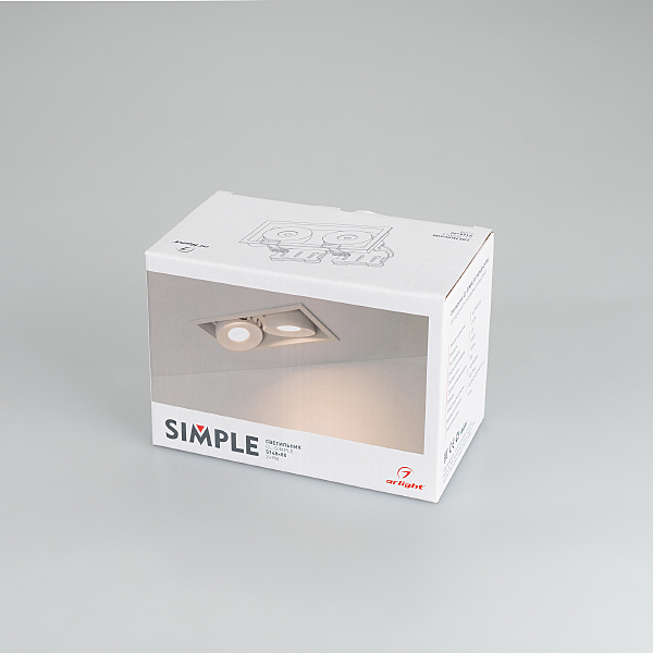 Встраиваемый светильник Arlight Simple 026877