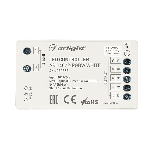 Контроллер для светодиодной RGB/RGBW ленты (ШИМ) Arlight 032358