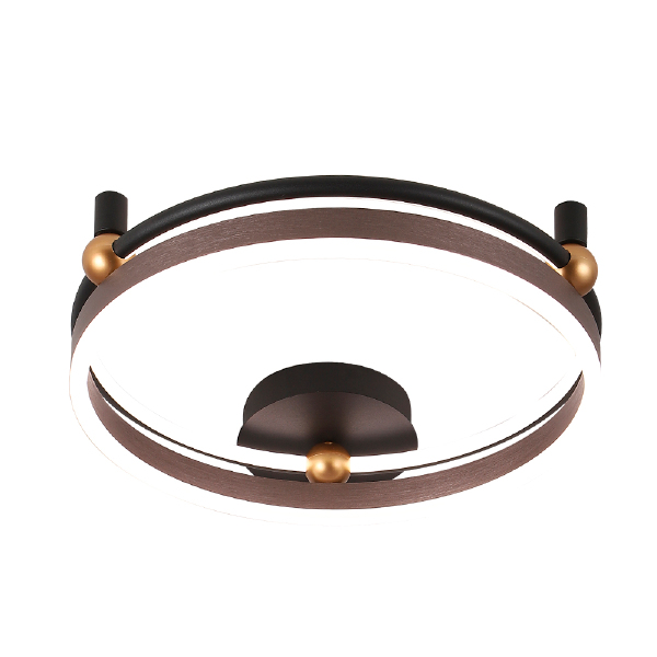 Потолочная люстра Crystal Lux Fernando FERNANDO PL48W LED COFFEE/BLACK