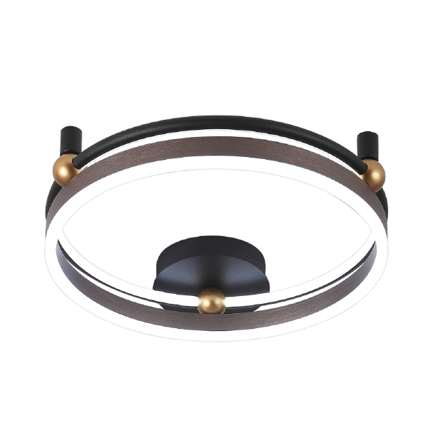 Потолочная люстра Crystal Lux Fernando FERNANDO PL48W LED COFFEE/BLACK
