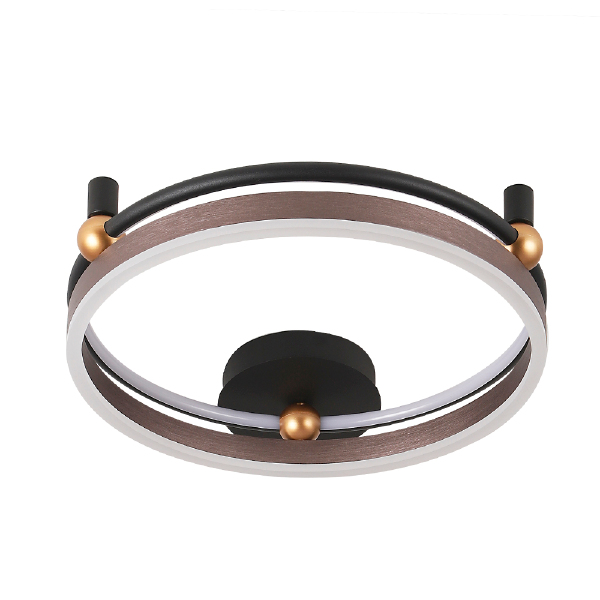 Потолочная люстра Crystal Lux Fernando FERNANDO PL48W LED COFFEE/BLACK