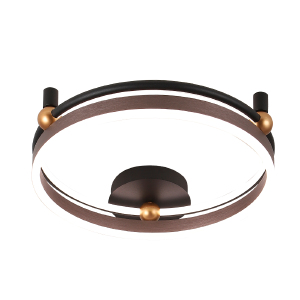 Потолочная люстра Crystal Lux Fernando FERNANDO PL48W LED COFFEE/BLACK