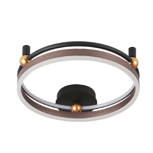 Потолочная люстра Crystal Lux Fernando FERNANDO PL48W LED COFFEE/BLACK