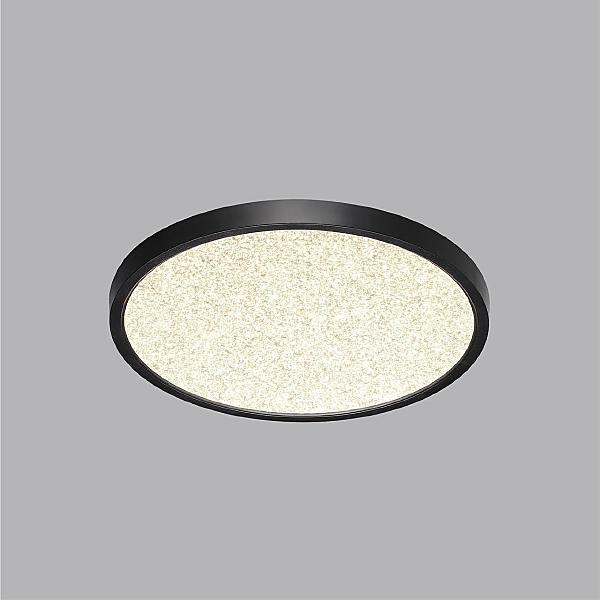 Настенно потолочный светильник Sonex Omega Black 7662/24L