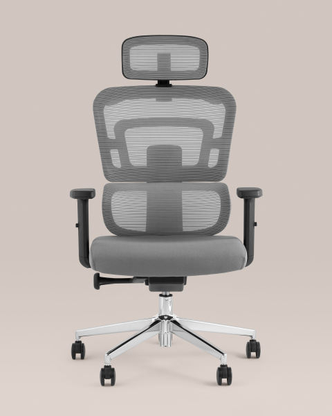 Кресло офисное Stool Group Techno WH-A222 grey