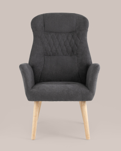 Кресло Stool Group Парлор QH-8337K 263-21 dark grey