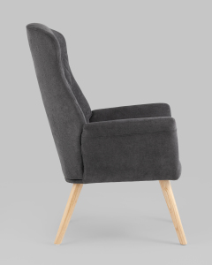Кресло Stool Group Парлор QH-8337K 263-21 dark grey