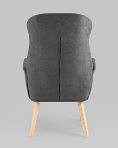Кресло Stool Group Парлор QH-8337K 263-21 dark grey