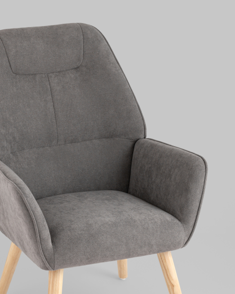Кресло Stool Group Стерн QH-8857SKP 263-25 grey