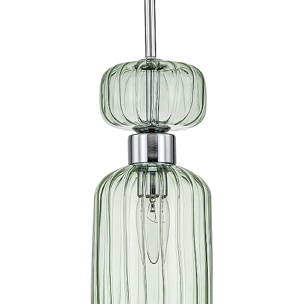 Светильник подвесной Escada Gloss 1141/1S Chrome/Green